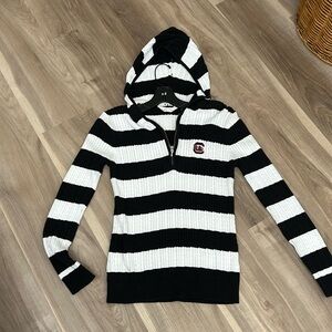 Hooded sweater lightweight with South Carolina logo